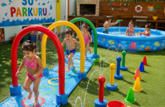 💧 Su Parkuru & Havuz Eğlencesi 💧 Su Parkuru & Havuz Eğlencesi