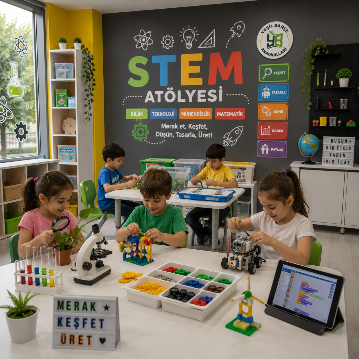 🔬 STEM Atölyesi 1 🔬 STEM Atolyesi